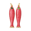 Brass Pendants KK-D019-29C-G-2