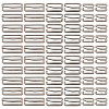 60Pcs 3 Style Number 9 Shaped Alloy Bra Strap Hooks for Sewing DIY-GF0009-30B-1