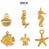 Tibetan Style Alloy Pendants TIBE-PH0004-72-4