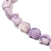 Synthetic Coral Dyed Beads Strands SHEL-Z003-04C-01-3