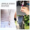 10Pcs 5 Colors Opaque Acrylic Beads MACR-FS0002-35-7