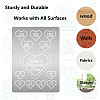 Valentine's Day Stainless Steel Metal Cutting Dies Stencils DIY-WH0289-090-6
