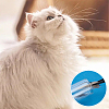 2Pcs Glass Bead Storage Tubes with Bamboo Caps for Cat Fur Storage AJEW-WR0002-82-5