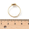 Adjustable Brass Pad Ring Settings KK-K414-10C-G-4