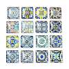 16Pcs Glass Cabochons GGLA-S059-02B-1