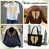 2Pcs 2 Styles Polyester Embroidery Sew on Appliques DIY-CY0001-02A-02-6