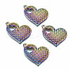 Rainbow Color Alloy Pendants PALLOY-S180-031-RS-1