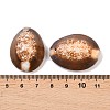 Natural Shell Oval Beads X-BSHE-O007-44-5