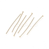 100Pcs 304 Stainless Steel Flat Head Pins STAS-ZF0001-08-1