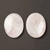 Natural Rose Quartz Worry Stone for Anxiety Therapy G-B036-01E-3