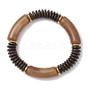 Acrylic Beaded Stretch Bracelets for Women BJEW-JB12151-03-2