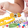 11Pcs 11 Style Food Grade Eco-Friendly Silicone Beads SIL-HY0001-08-5