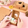 10Pcs Kraft Paper Packaging Boxes CON-YW0001-75-5