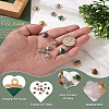 16Pcs 8 Styles Natural & Synthetic Gemstone Charms G-FW0001-34-5