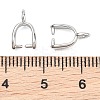 SHEGRACE Brass Ice Pick Pinch Bails XGRQ1U074-372P-3