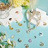 80Pcs 20 Styles  Alloy Enamel Pendants FIND-SC0014-17-3