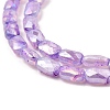 Imitation Jade Glass Beads Strands GLAA-P058-04A-4