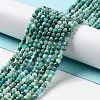 Natural Chrysocolla Beads Strands X-G-G823-13-3mm-B-2