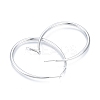 Tarnish Resistant 201 Stainless Steel Teardrop Hoop Earrings for Women EJEW-N052-03A-01-2