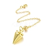 Brass Cone Dowsing Pendulums KK-K239-02G-1