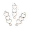 50Pcs Tibetan Style Alloy Connector Charms PALLOY-YW0003-29AS-1