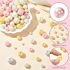 250G UV Plating Rainbow Iridescent Opaque Acrylic Beads PACR-CJ0001-38C-3
