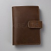 Rectangle Leather Travel Passport Wallet Cover AJEW-WH20007-06A-1