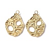 Ion Plating(IP) 304 Stainless Steel Pendants STAS-C066-11G-2