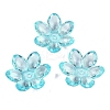 Transparent Acrylic Bead Caps OACR-H118-03E-1