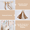 Bohemian Hand-woven Cotton Rope Tassel with Wood Beads Wall Hanging Ornaments FIND-WH20019-136A-03-5