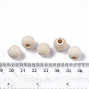 Unfinished Natural Wood European Beads WOOD-Q041-04E-3