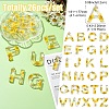 26Pcs 26 Styles Transparent Epoxy Resin Pendants CRES-YW0002-28L-2
