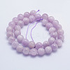 Natural Kunzite Beads Strands G-L478-14-10mm-3