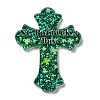 Saint Patrick's Day Theme Acrylic Pendants OACR-G028-01E-1