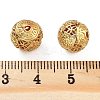 Rack Plating Brass Beads KK-S377-16G-3