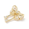 Brass Micro Pave Cubic Zirconia Pendants LS-KK-M326-18B-G-2