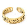 304 Stainless Steel Open Cuff Rings RJEW-K245-57G-1