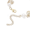 Alloy Shape Shell & Starfish Link Bracelets BJEW-JB11842-4