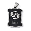 304 Stainless Steel Pendants LS-STAS-O008-01B-1