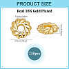 250Pcs Eco-Friendly Alloy Spacer Beads FIND-ME0002-98-2