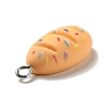 Opaque Resin Pendants LS-RESI-G043-D05-4