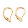 Ion Plating(IP) 304 Stainless Steel Leverback Earring Findings LS-STAS-K233-04G-01-1