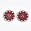 Polycotton(Polyester Cotton) Woven Pendant Decorations FIND-Q078-12E-2