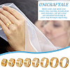 16Pcs 8 Size 304 Stainless Steel Grooved Finger Rings Set RJEW-UN0002-88-6