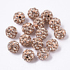 Pave Disco Ball Beads RB-T017-02-01-1