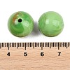 Opaque Acrylic Imitation Gemstone Beads OACR-G064-15C-02-3