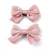 Solid Color Bowknot Cloth Alligator Hair Clip PHAR-D013-04A-2