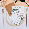 40 Sheets 4 Patterns PVC Waterproof Self-Adhesive Sticker Sets STIC-OC0001-11C-6