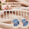 Acrylic & Polyester Lace Ribbon OCOR-WH0110-08C-4