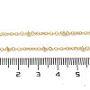 2mm Rack Plating Brass Satellite Chain Necklaces for Women Men MAK-L044-11G-5